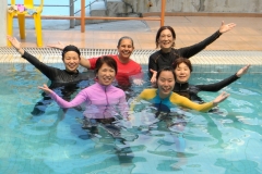Synchronised Swimming on 26.6.12 by Ms Meharu from Japan International Corporation Agency (JICA)